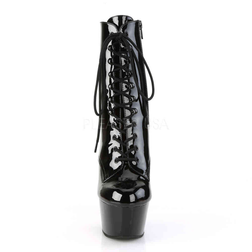 Pleaser - ASPIRE1020 Platform Boots, Pole dance shoes - Pole dance shoes - Black
